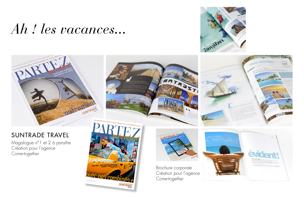 suntrade travel magalogue pour l'agence come together